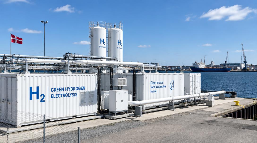 Turning electricity into hydrogen for industry.