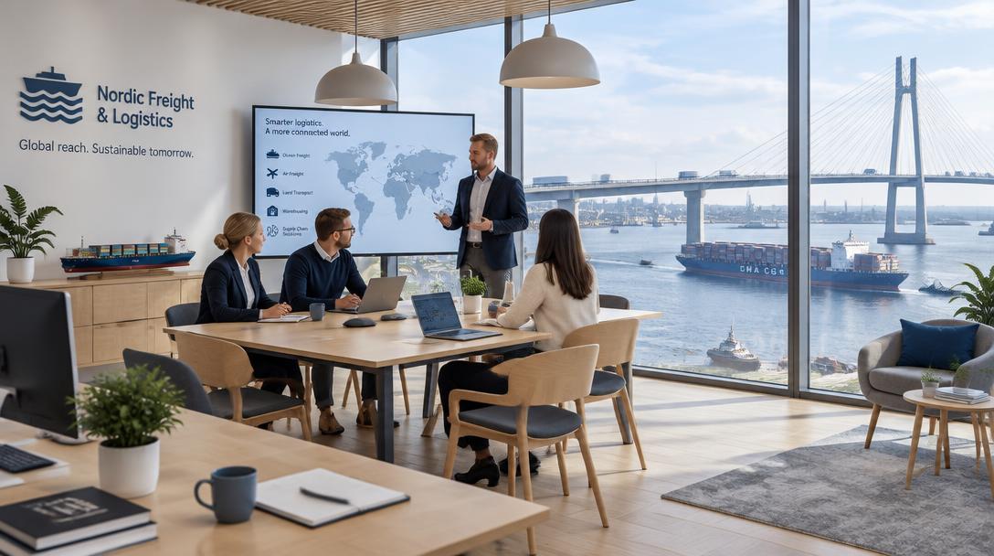Global connections. A base in Middelfart.